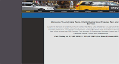 Desktop Screenshot of andycarstaxis.co.uk